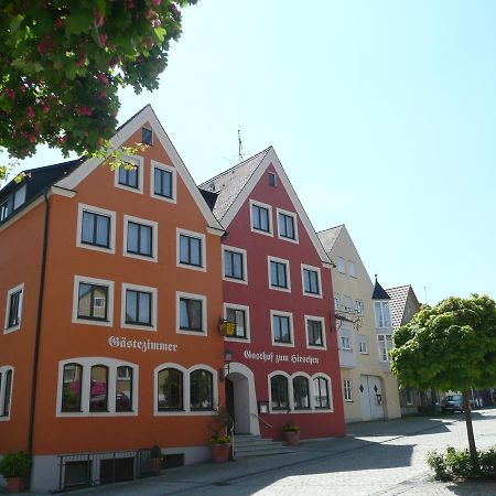 Hotel-Gasthof Zum Hirschen Durrwangen Buitenkant foto